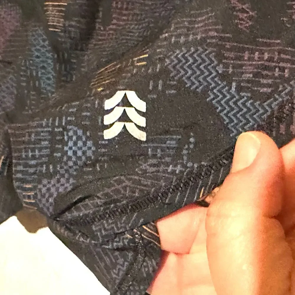 All in Motion Black Multi Camo Print Athletic Shorts Girls M 6-7